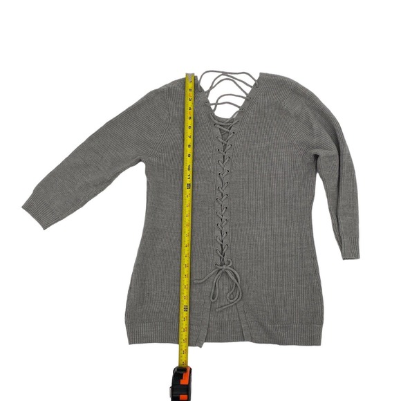 Soho Jeans Closed Cardigan Grey Women’s Size Medium - Picture 7 of 9